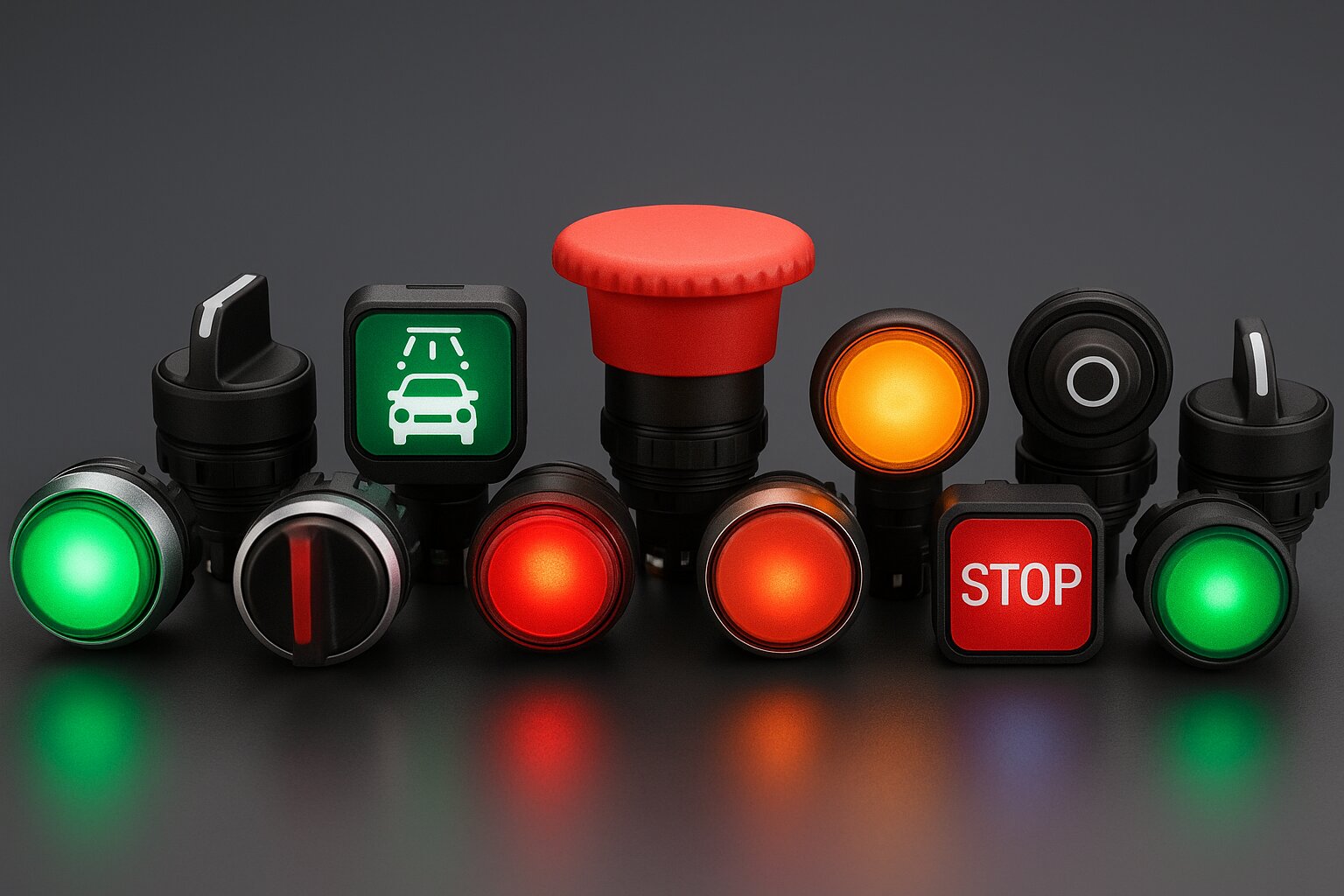 Boutons électrique