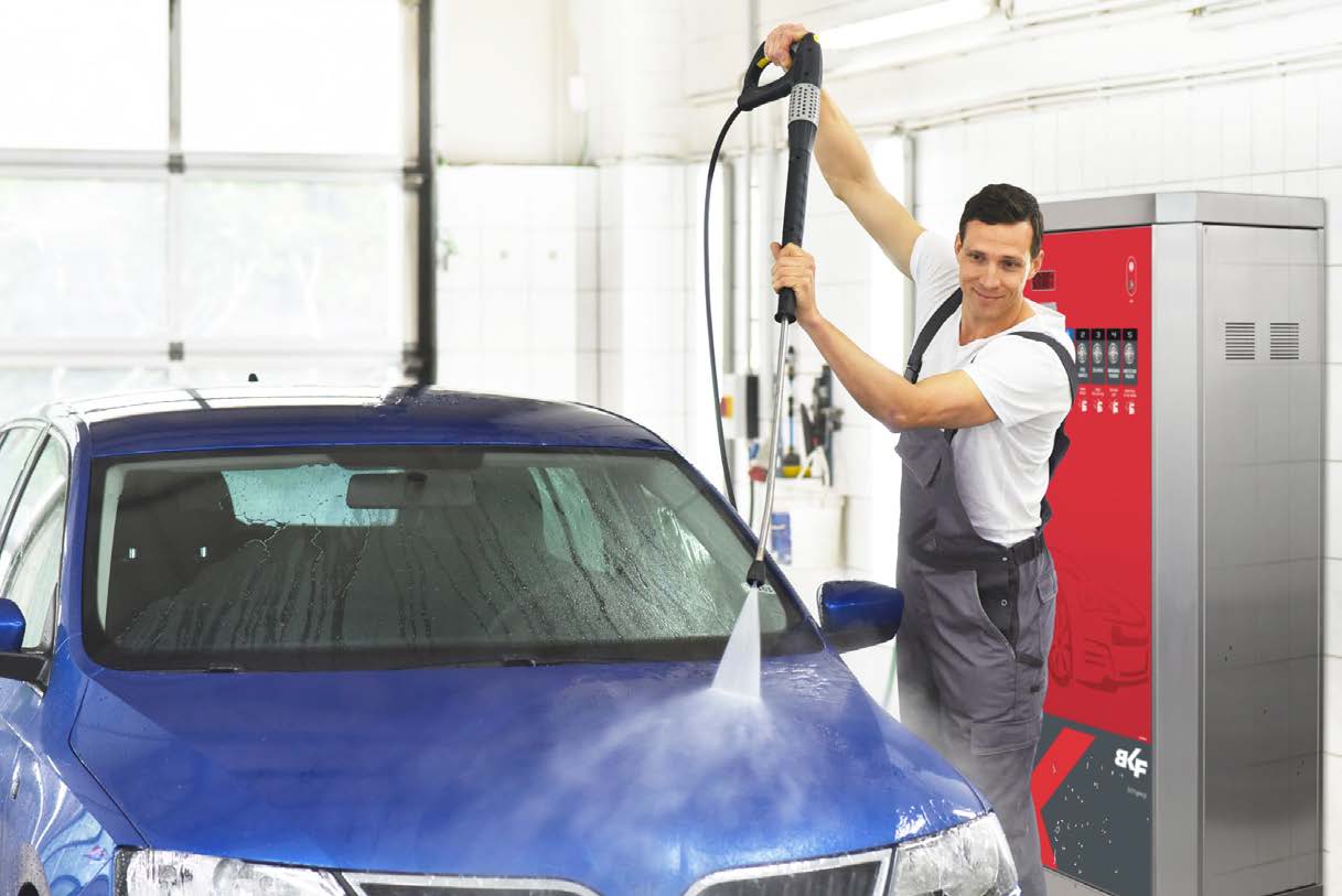 Équipements BKF pour station de lavage auto professionnel