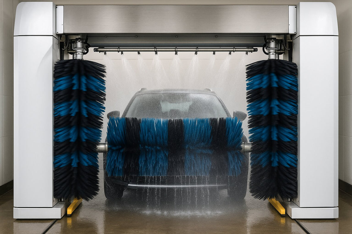 Portique de Lavage Auto | Tunnel & Rouleau Pro