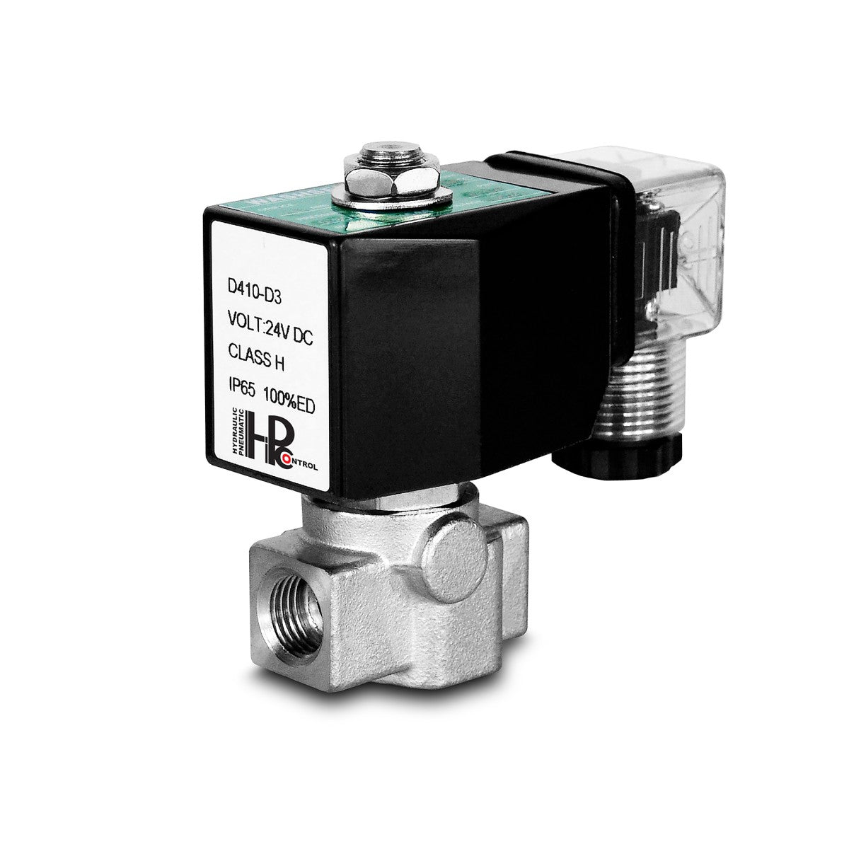 Electrovanne Haute Pression HP15-M Inox SS304 110bar | Équipements Lavage Auto - Expertise Lavage Au