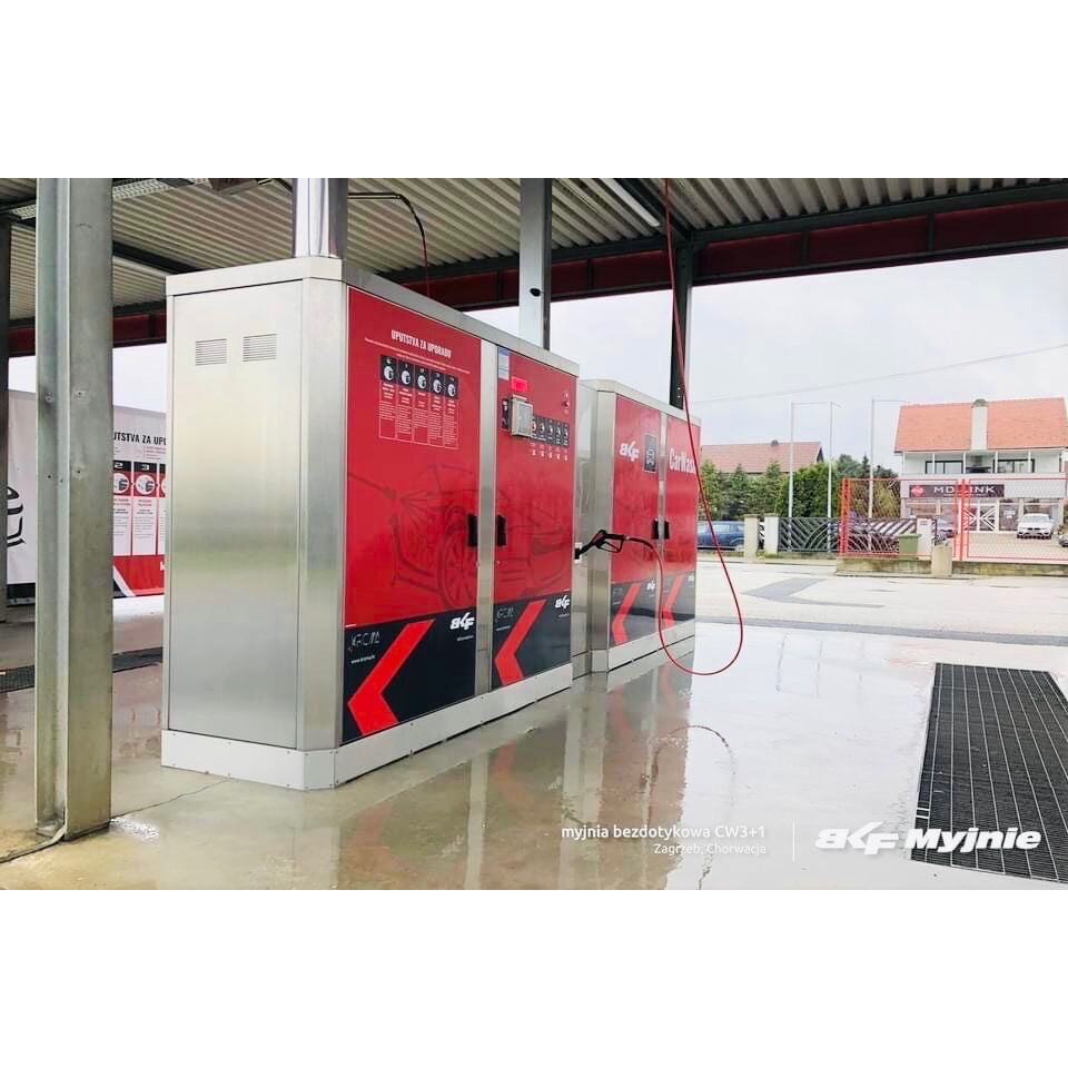 Armoire Haute Pression 3 Pistes BKF SELFWASH(SW) line BASIC | Station Lavage Auto