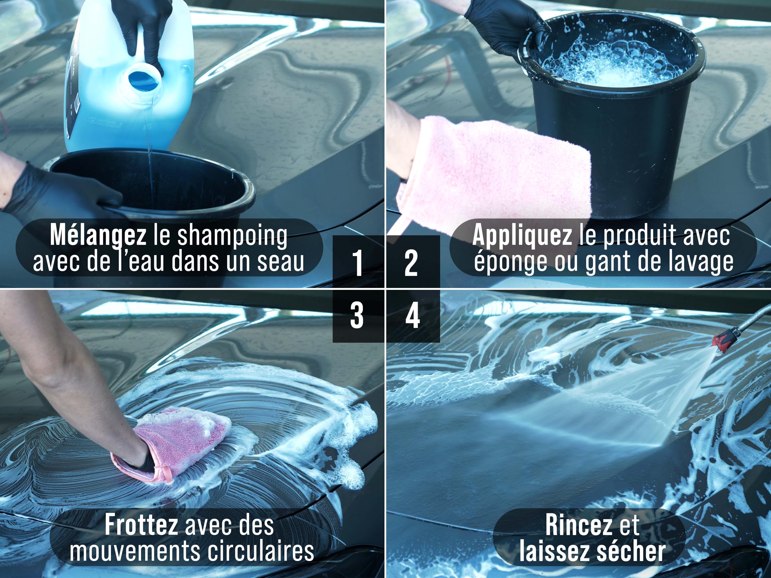 X Clean Shampoing pH neutre 5L - carton de 12