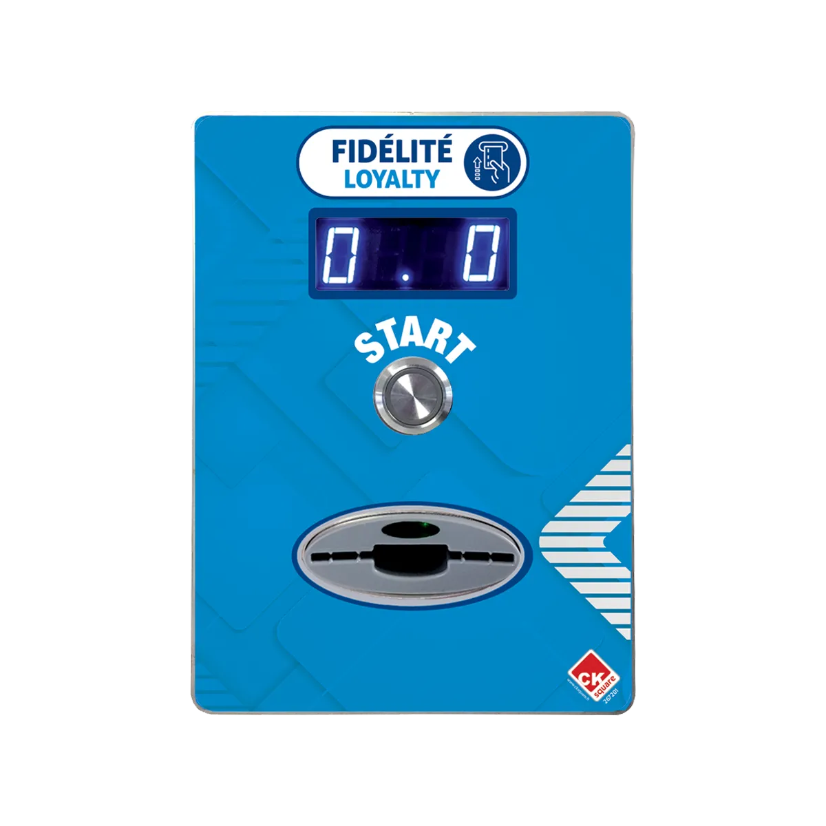 Kit Intégration Badgic Reader Fidélité CK Square | Station Lavage Auto