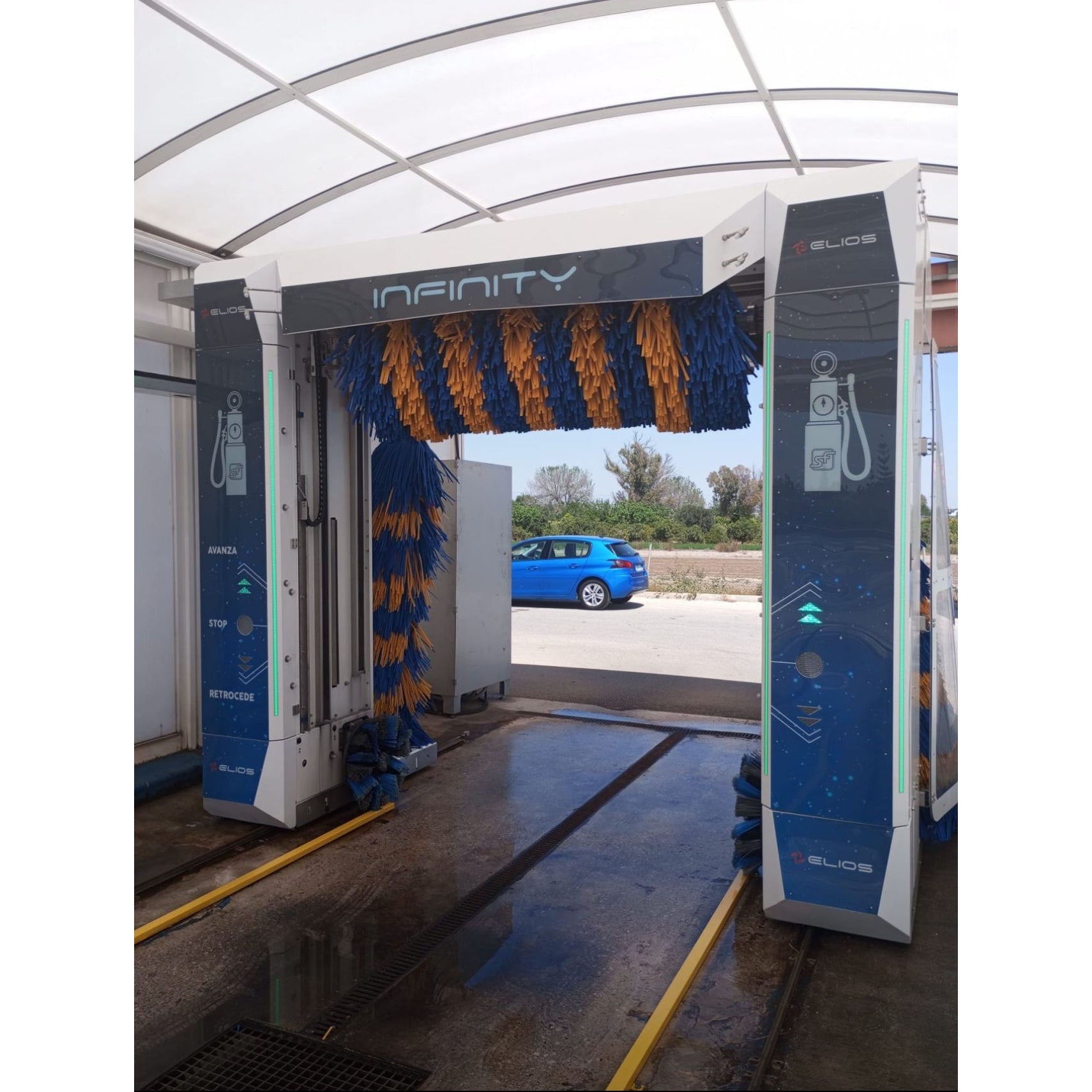 Portique de Lavage Auto INFINITY - 3 Brosses