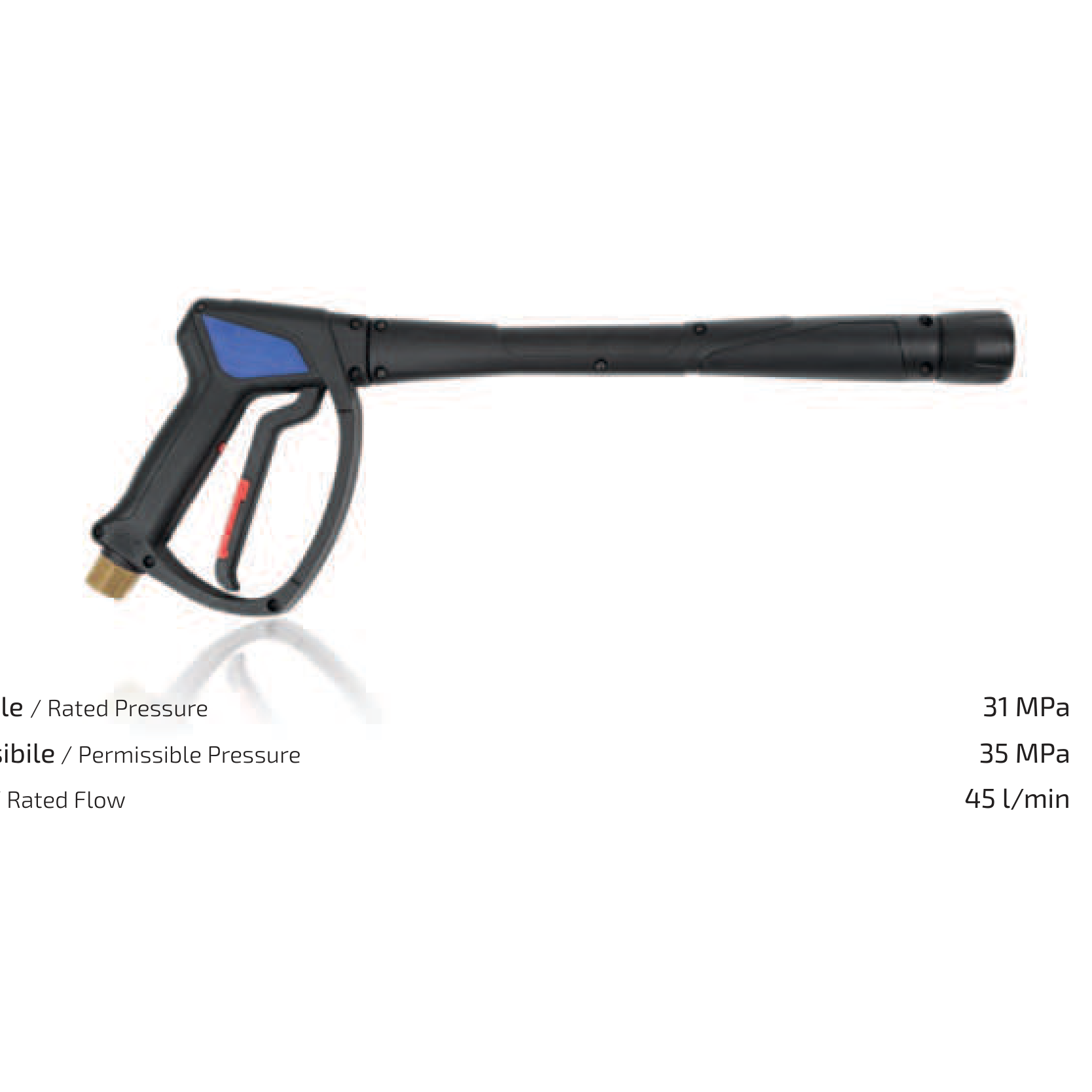 SG35 Pistolet HP avec EXS35 RND rallonge