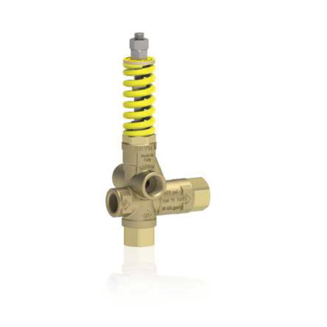 Vanne de régulation de dérivation BRV31 T avec joints et bouton FMK