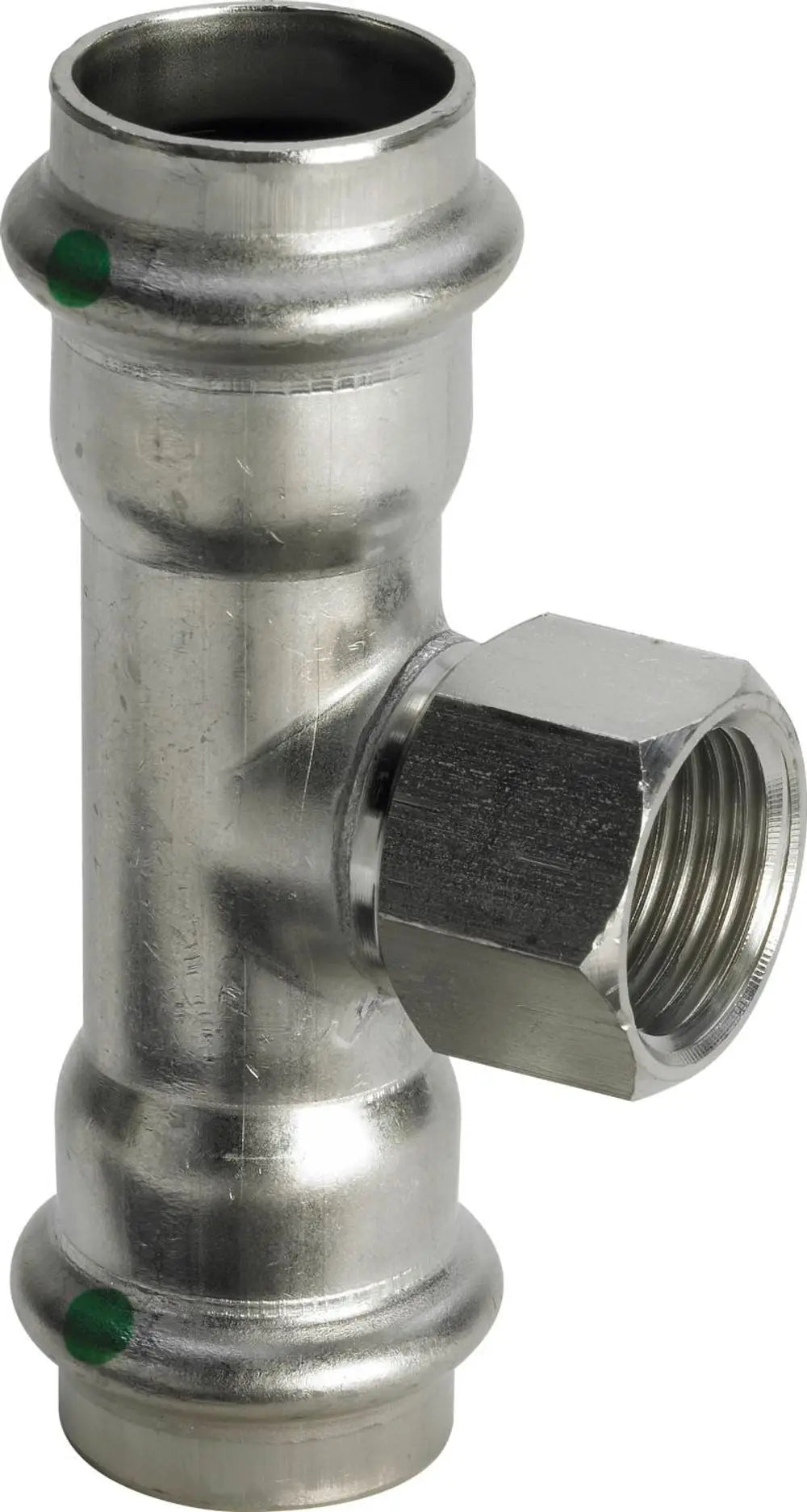 Raccord en T en acier inoxydable à serrage 22 1/2GW 437 176 (JP:5)