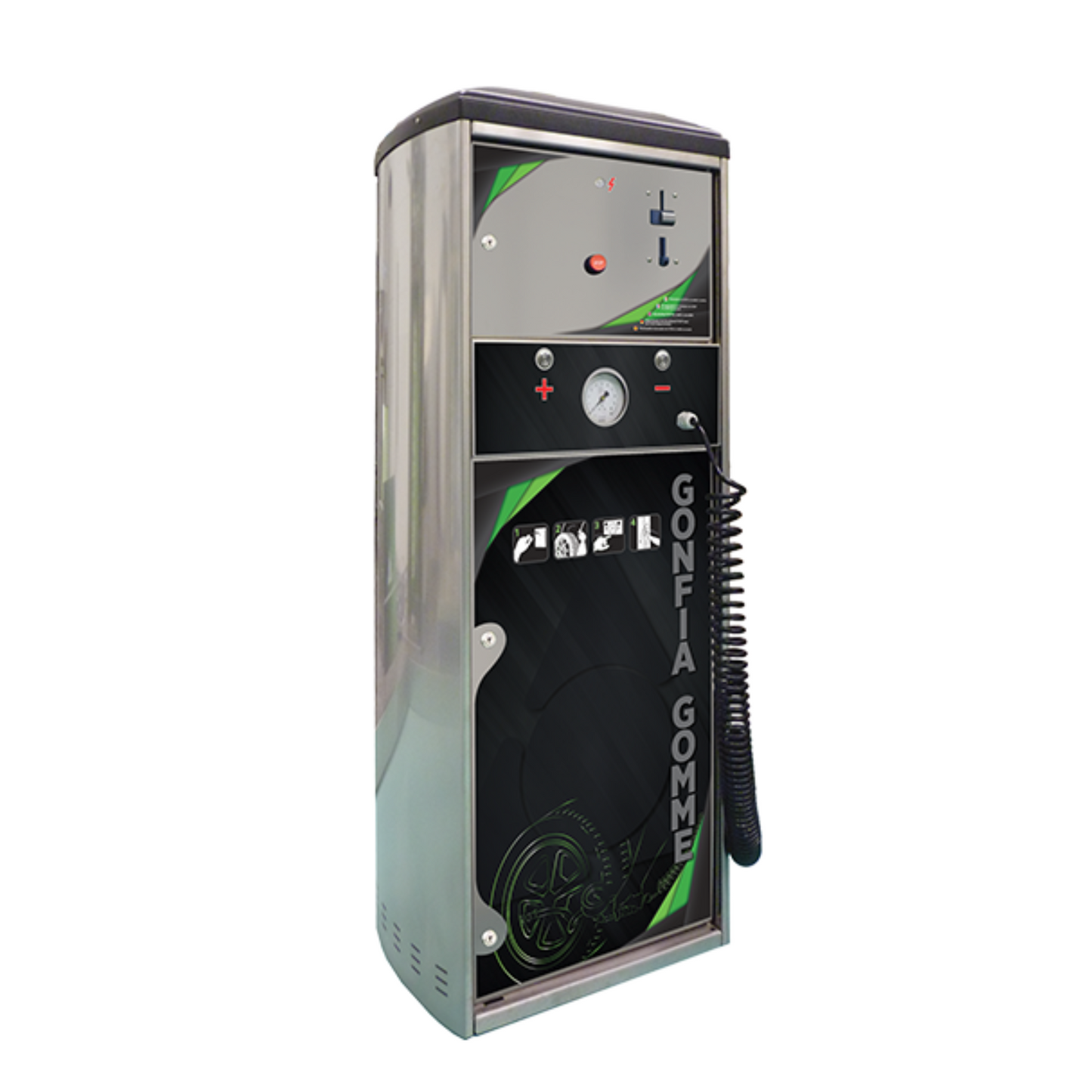 Gonfleur de Pneus avec Compresseur – Modèle GGO-80