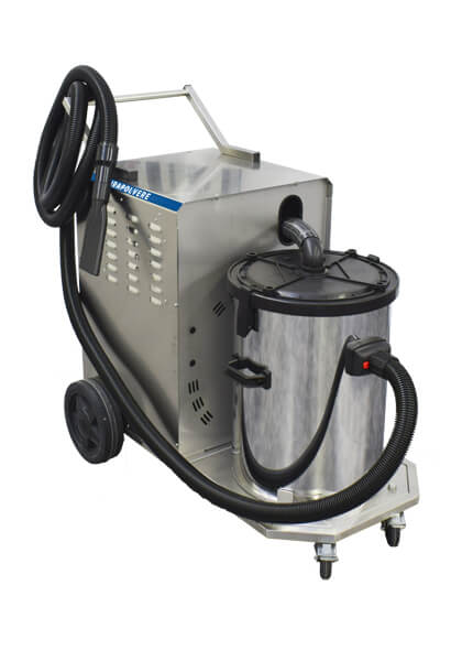 Aspirateur professionnel 400V pour station de lavage auto