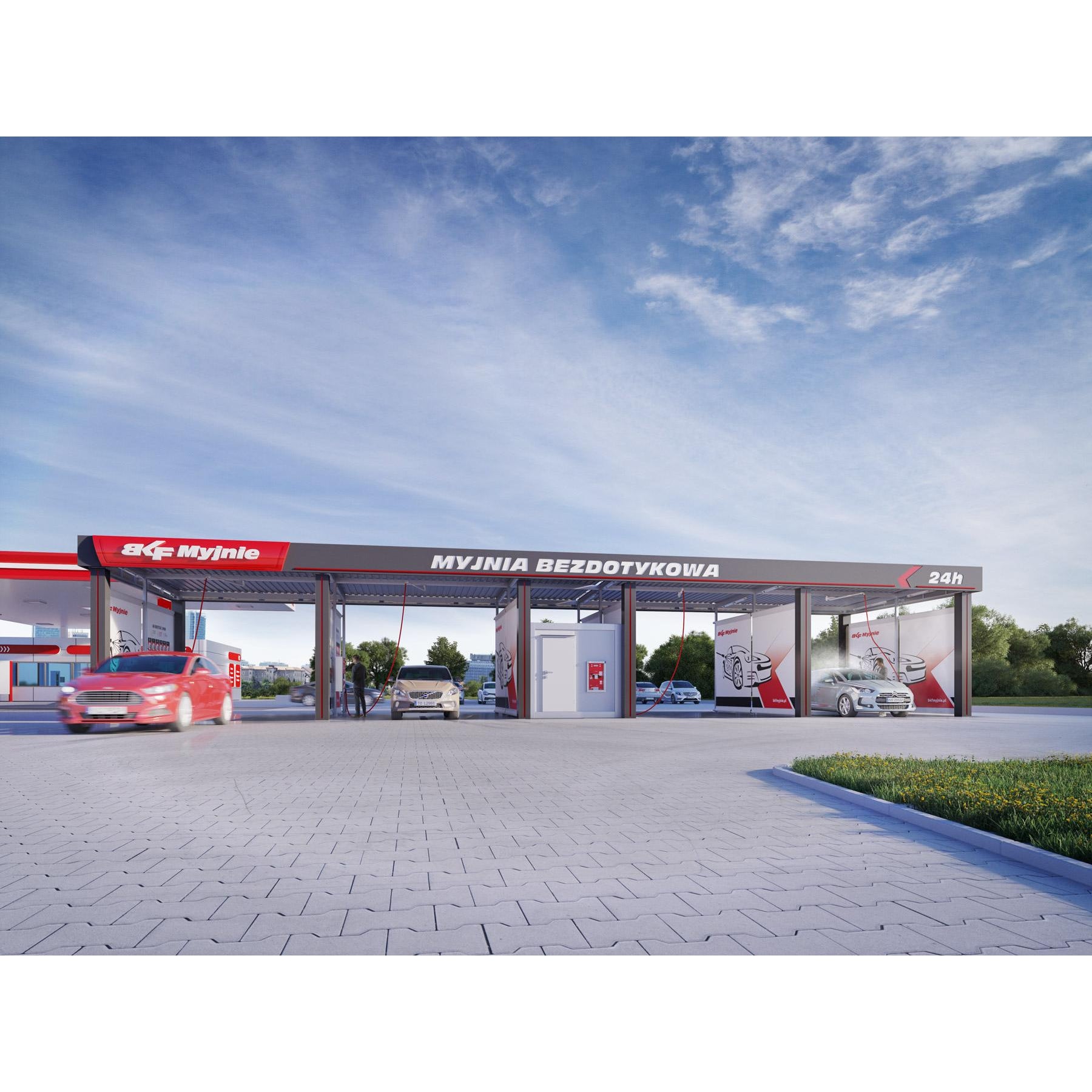 Station de lavage BKF Premium – Construction haut de gamme acier galvanisé - BKF CarWash