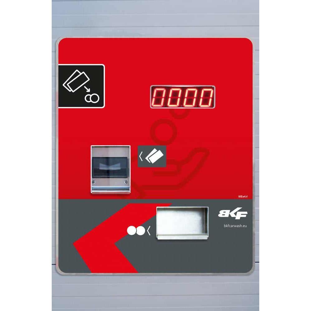 Monnayeur Basic BKF – Changeur de monnaie professionnel pour station de lavage BKF CarWash | Station Lavage Auto