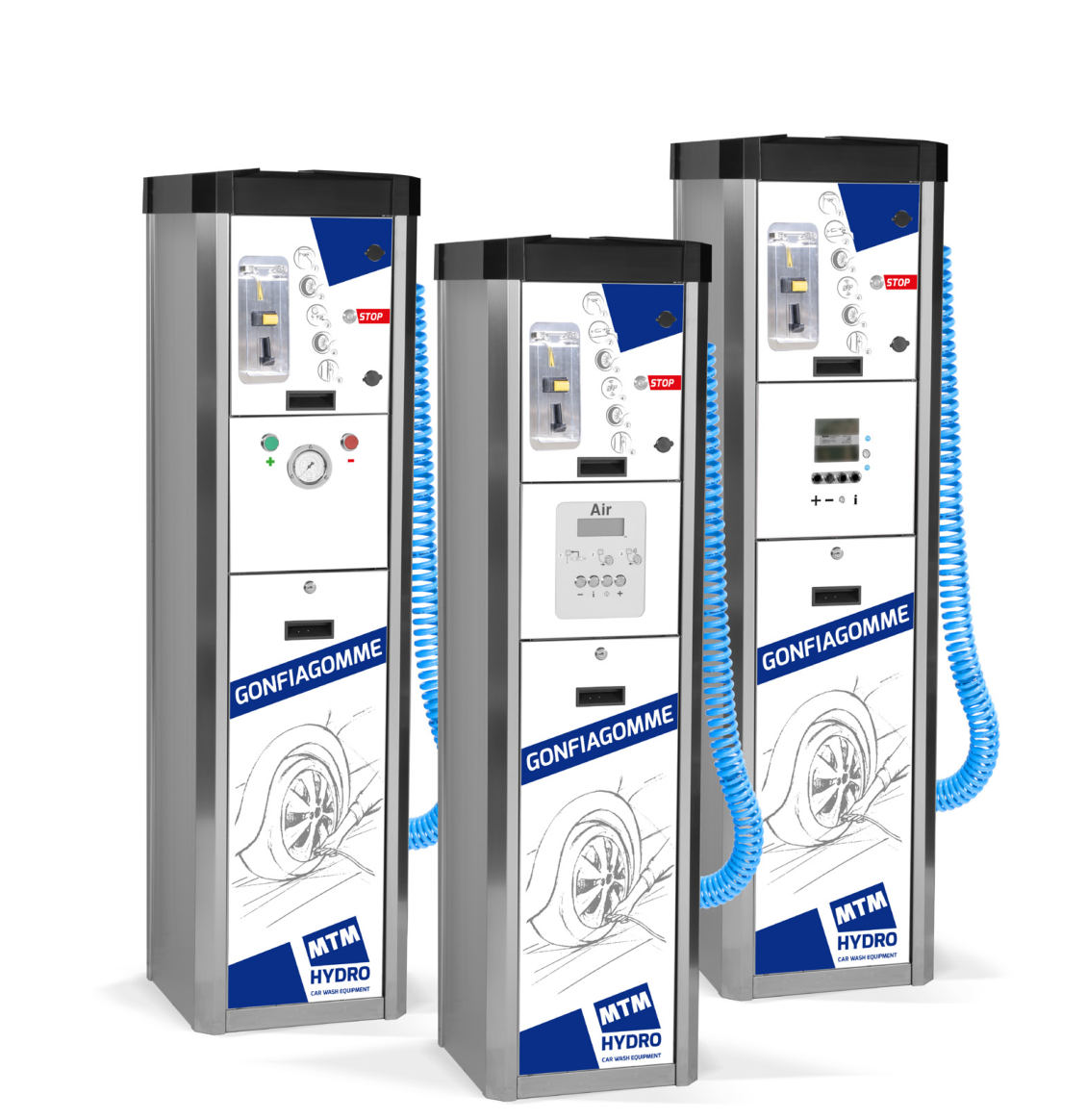 Gonfleur de pneus numérique HTI 230V - Haute puissance