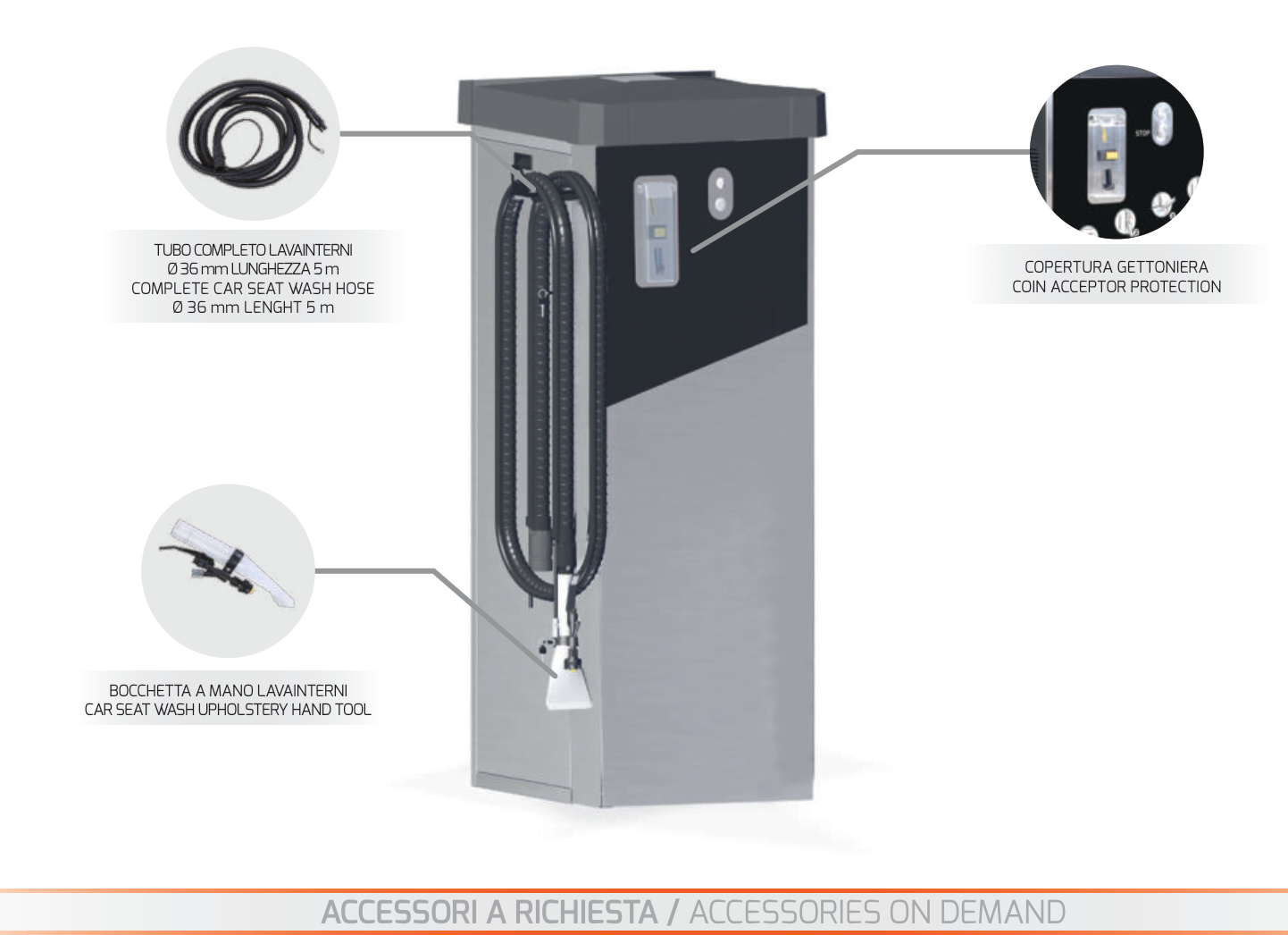 Nettoyeur de Sièges AC WET 1,5 kW - Efficacité Garantie