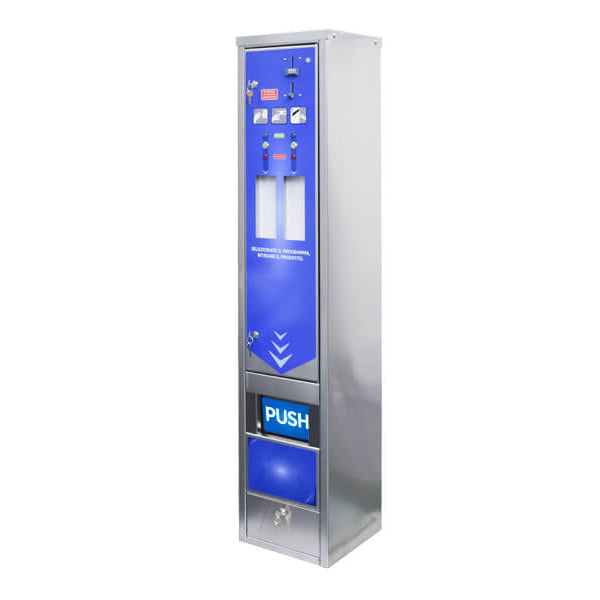 Distributeur automatique inox pour station de lavage auto