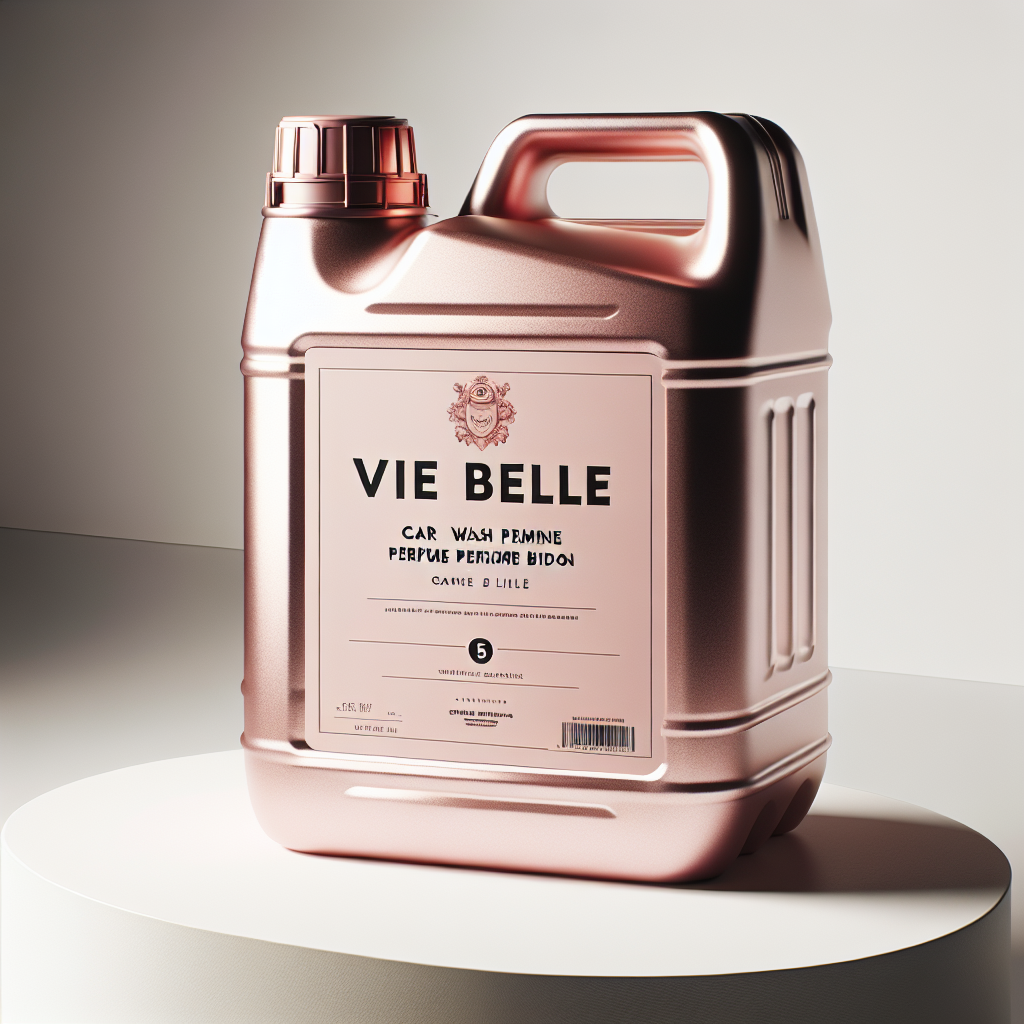 Parfum lavage auto VIE BELLE concentré bidon professionnel