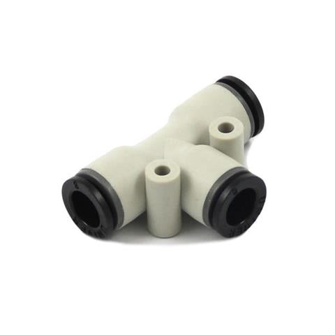 Pièce en T pneumatique en plastique 3x8 mm | Pièce en T pour tuyaux 8 mm. - station de lavage auto