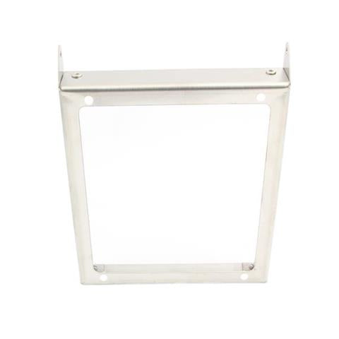 Couvercle pour porte d'entrée et comestero (volet en acier inoxydable + plexiglas) - station de lavage auto