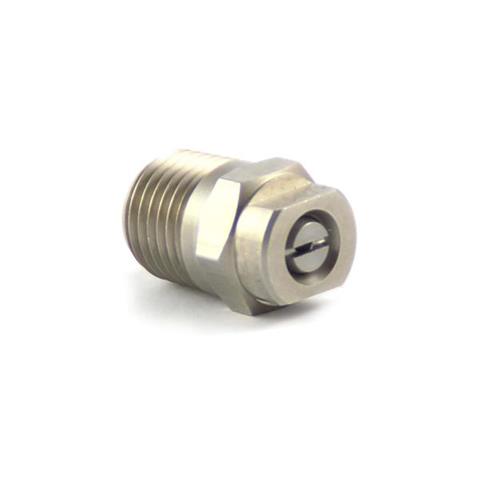 Buse R+M pour lance, acier inoxydable, 1/4 "M NPT, angle 40 degrés, taille 04 (62130) - station de lavage auto
