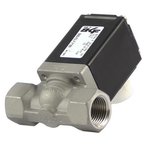 Electrovanne 256 en acier inoxydable 1/2'', joint en VITON