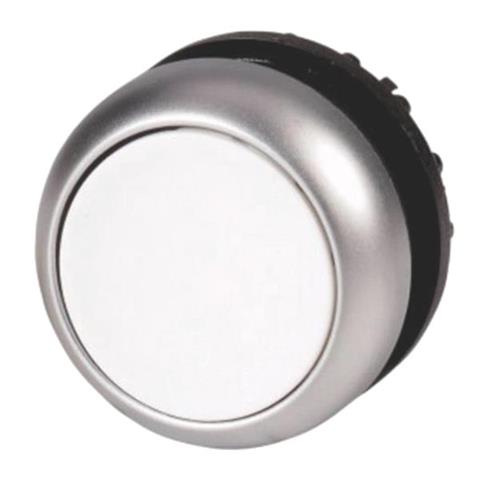 Bouton-poussoir avec retour automatique illuminé blanc Moeller M22-DL-W - station de lavage auto
