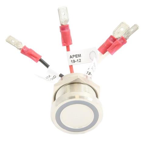 Bouton piézo en acier inoxydable