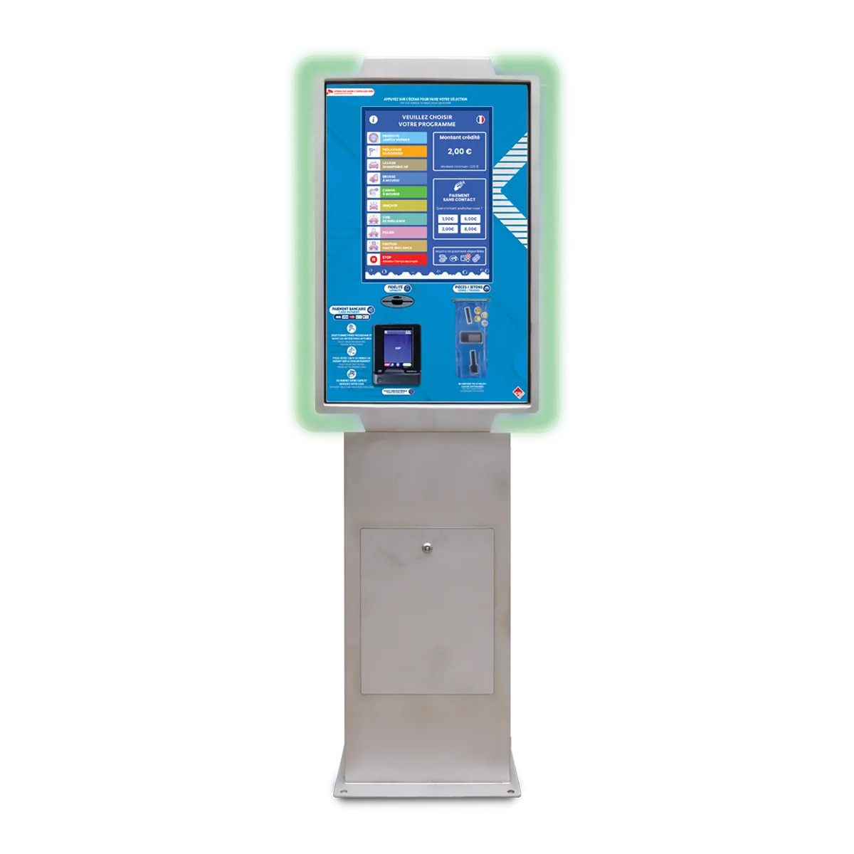 CK Square Pupitre Tactile 15' Piste de Lavage - Pupitouch