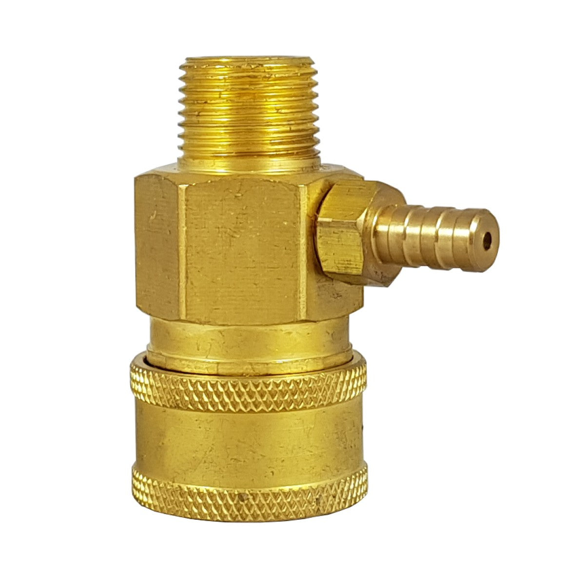 Raccord Rapide Haute Pression 3/8 pouce avec Injecteur d'Aspiration Chimique pour Station de Lavage