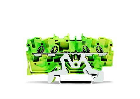 TOPJOBS connecteur à 4 fils 2,5 mm² jaune-vert WAGO (2002-1407)