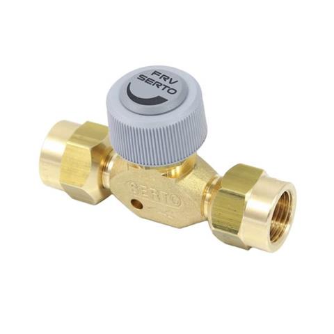 Vanne de régulation fine SERTO FRV DN8 avec raccords G1/2 femelles
