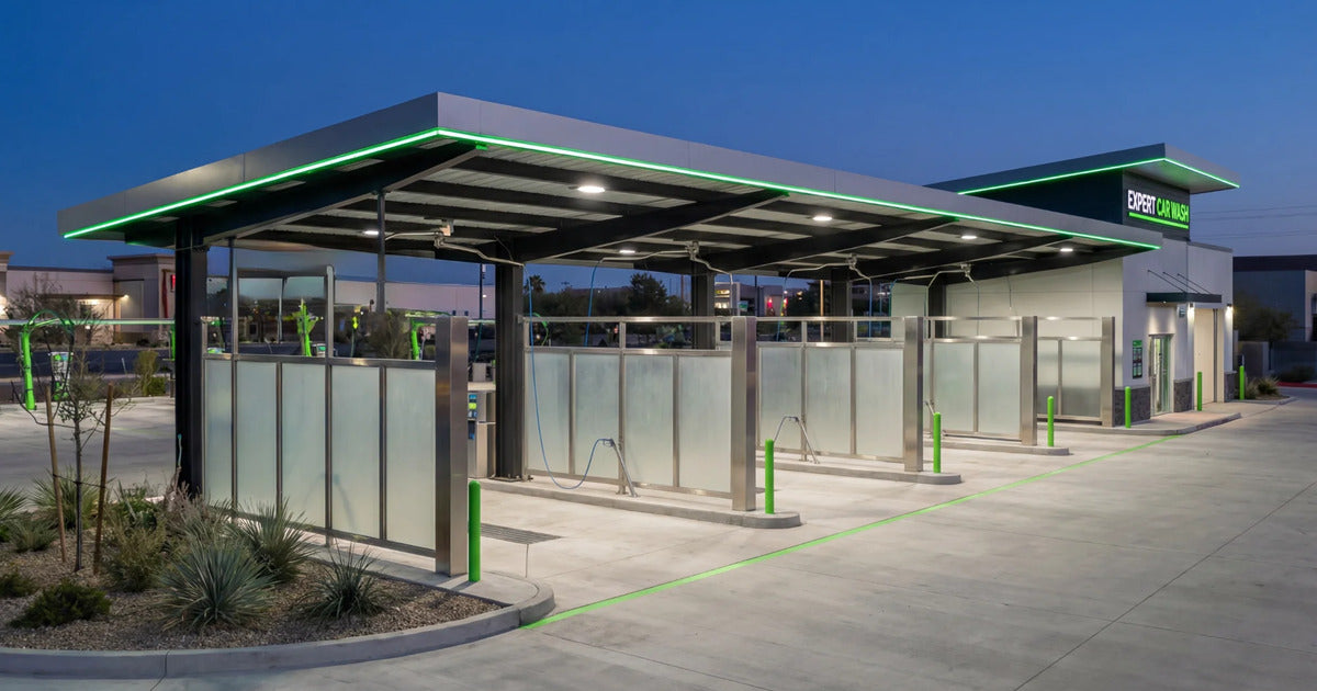 Station de lavage auto professionnelle