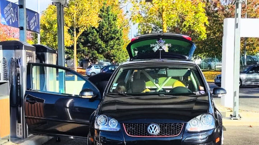 Aspirateur professionnel eau et poussières pour station de lavage auto