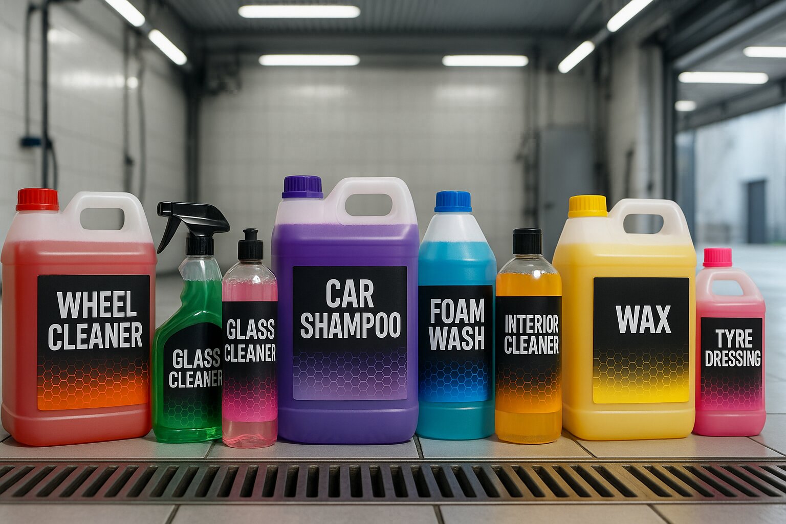 Produit de Lavage Auto Pro | Chimie Station Lavage
