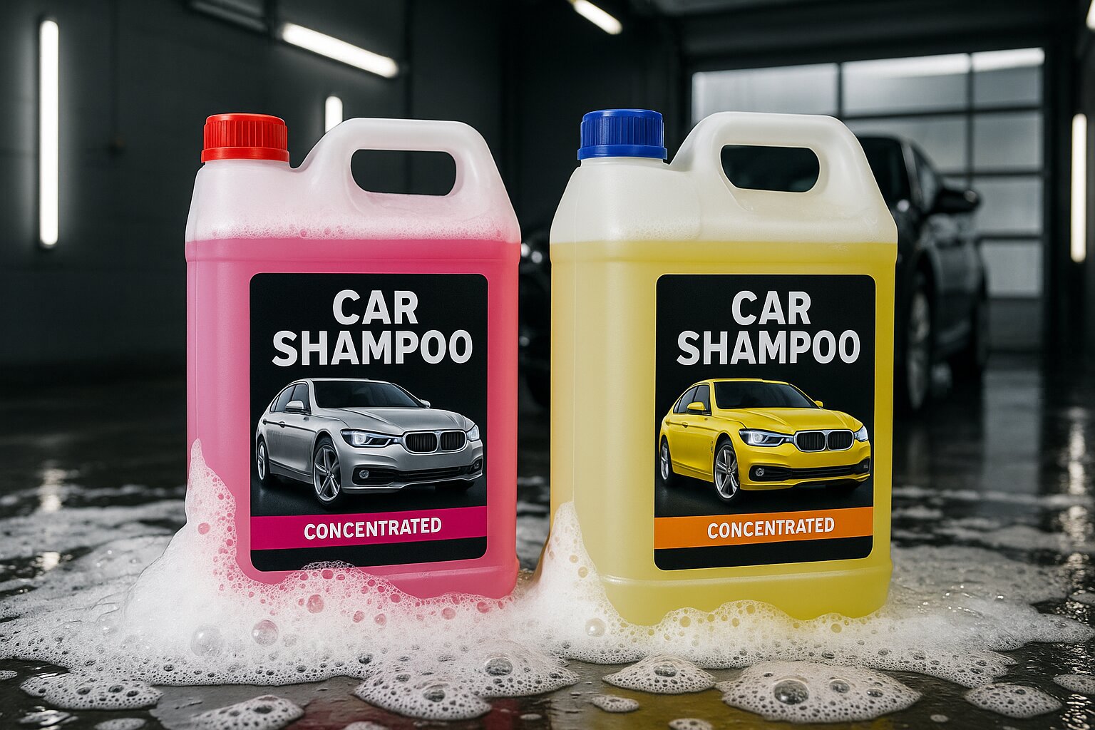Shampoing Station de Lavage Auto | Shampoing Pro