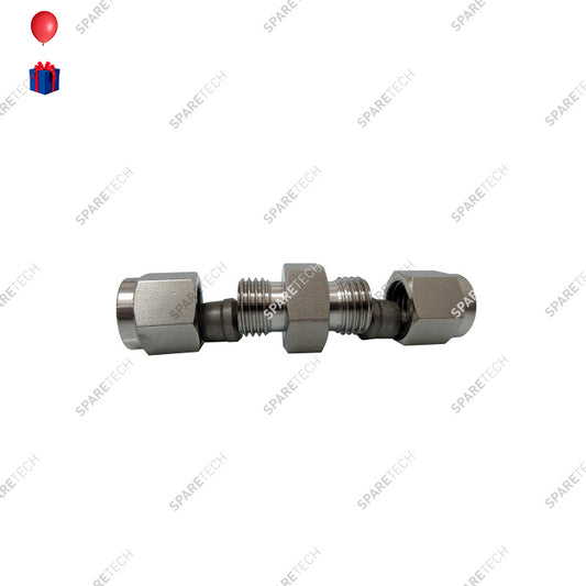 Raccord olive inox double DN8mm