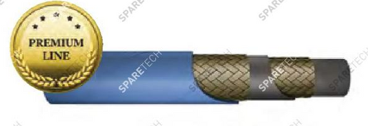 Tuyau HP double tresse acier au mètre pour station de lavage auto, équipement professionnel, pièces détachées pour lavage auto professionnel.