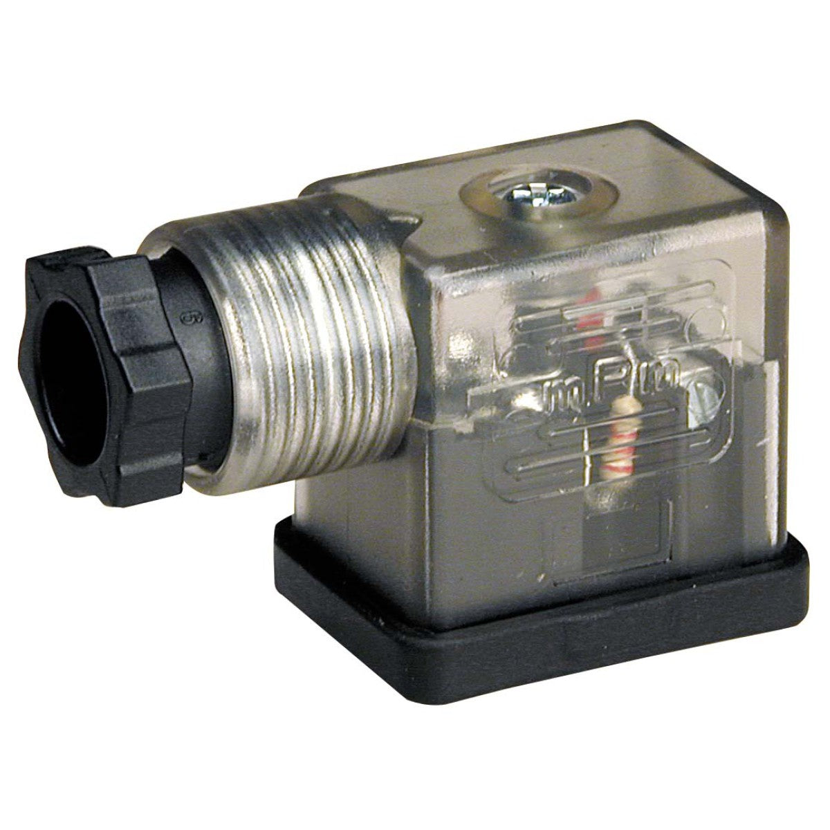 Connecteur à électrovanne DIN 43650B avec LED - petit | HP Control