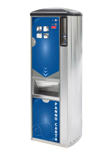 Distributeur de papier synthétique pour station de lavage auto