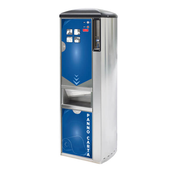 Distributeur de papier synthétique pour station de lavage auto