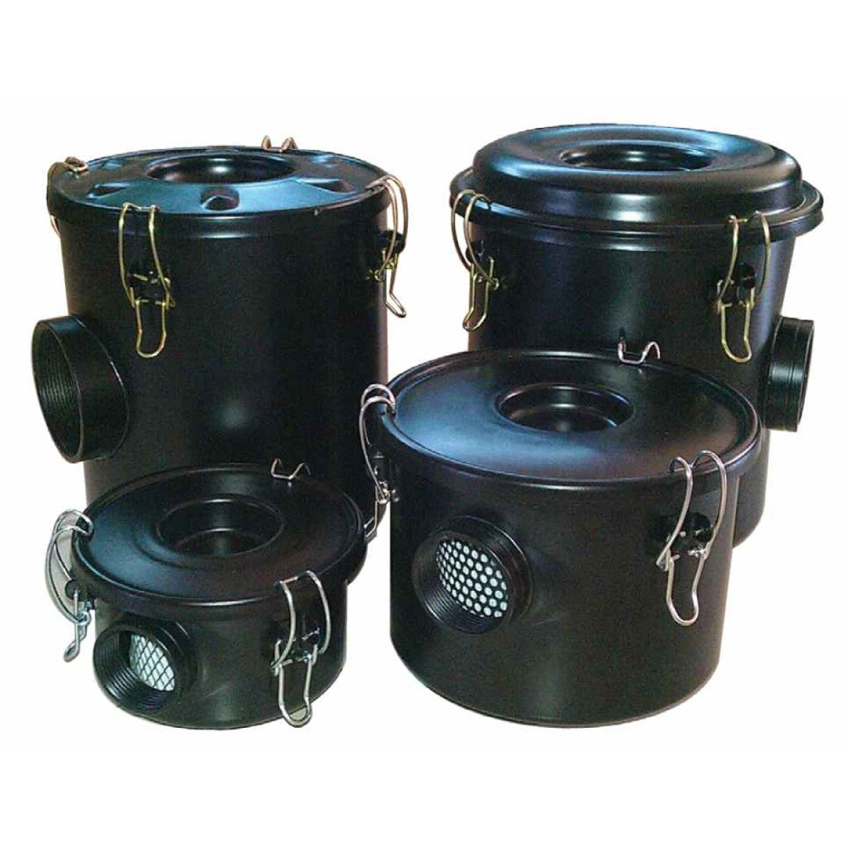 Filtre à air avec Boîtier pour Pompe à Air Vortex, Ventilateur à Canal Latéral, 1 1/4 Pouces pour Stations de Lavage