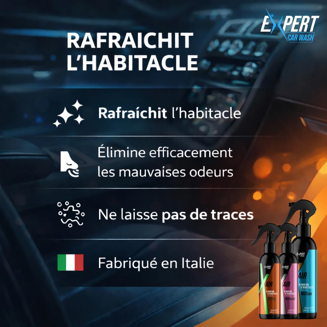 X Air Orchidée Noire 300 ml - carton de 12