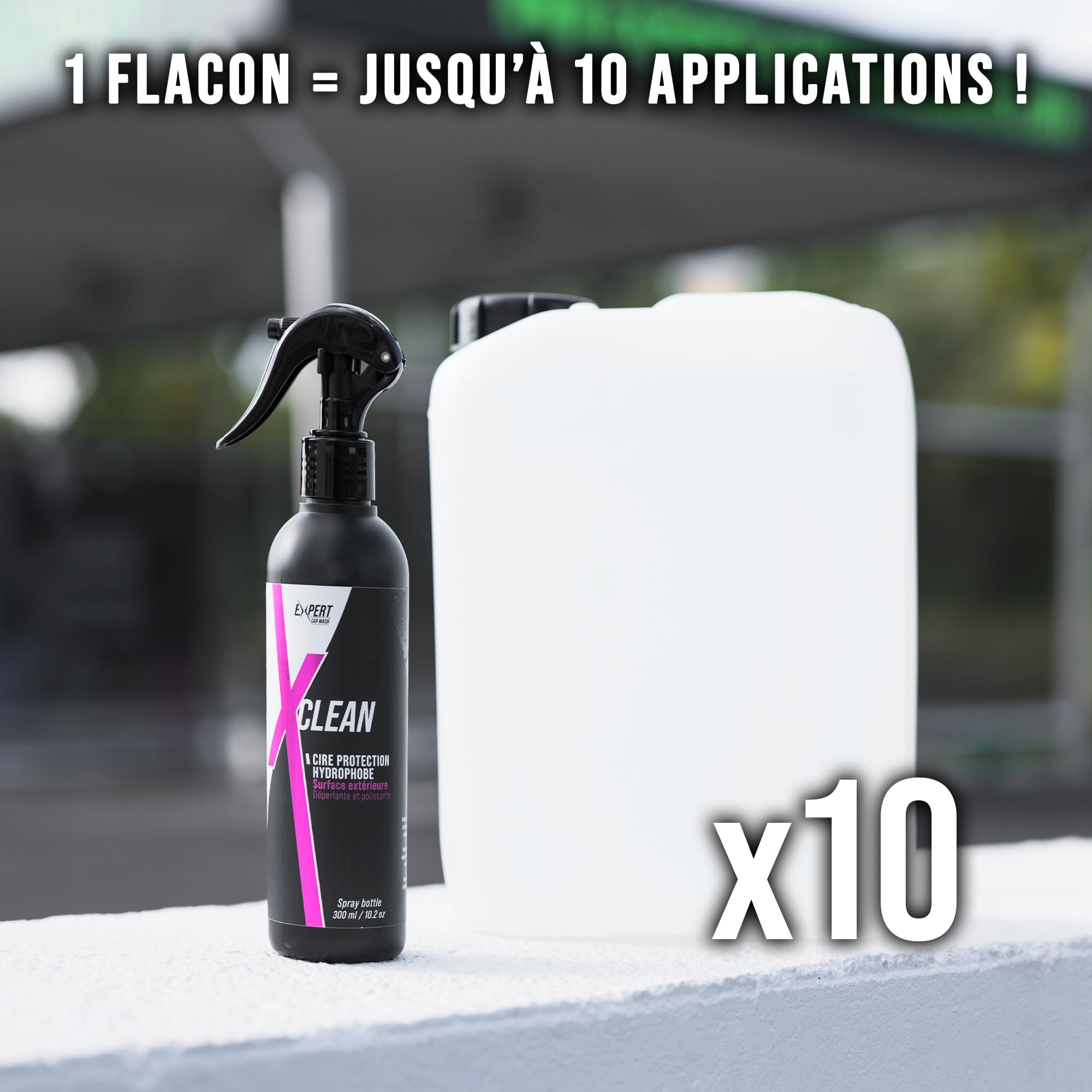 X Clean Cire protection carrosserie 300 ml - carton de 12