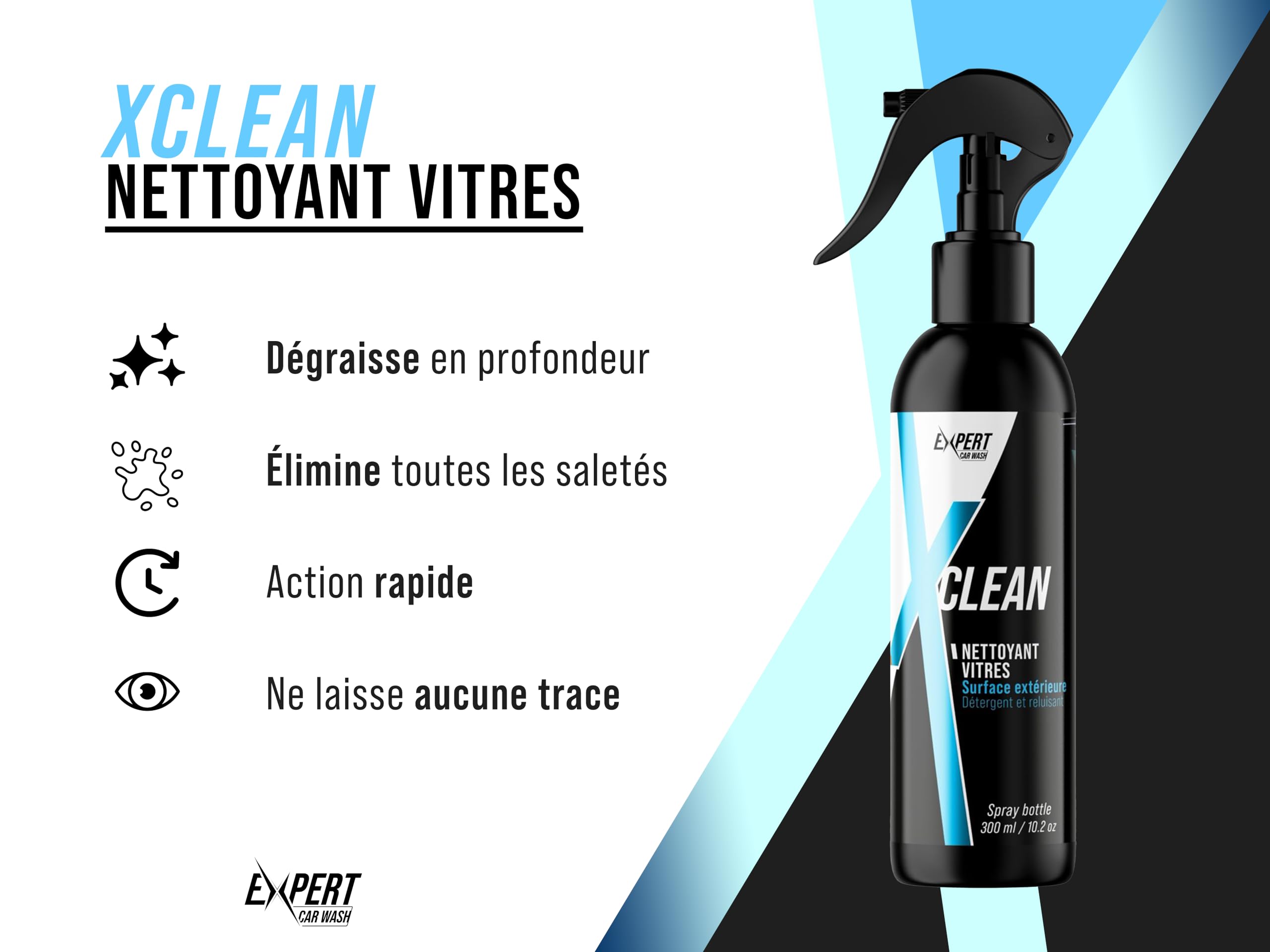 X Clean Nettoyant vitres 300 ml - carton de 12