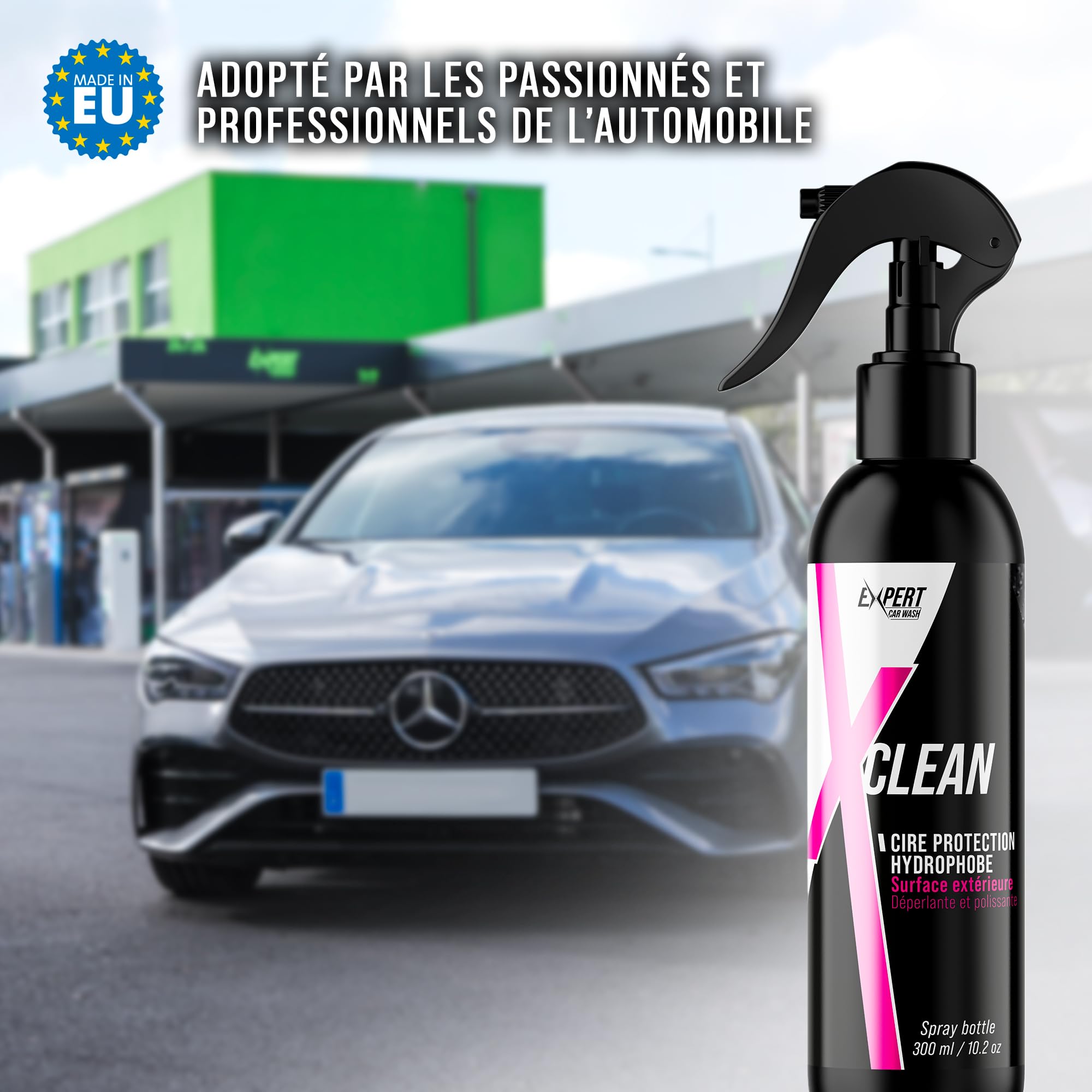 X Clean Cire protection carrosserie 300 ml - carton de 12