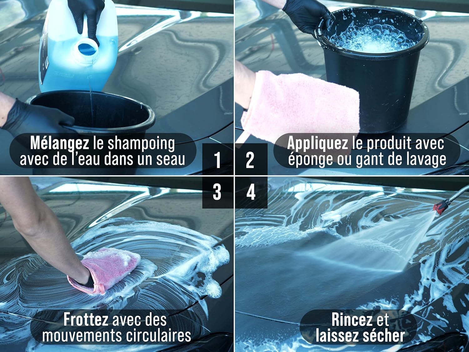 X Clean Shampoing pH neutre 25L - carton de 12