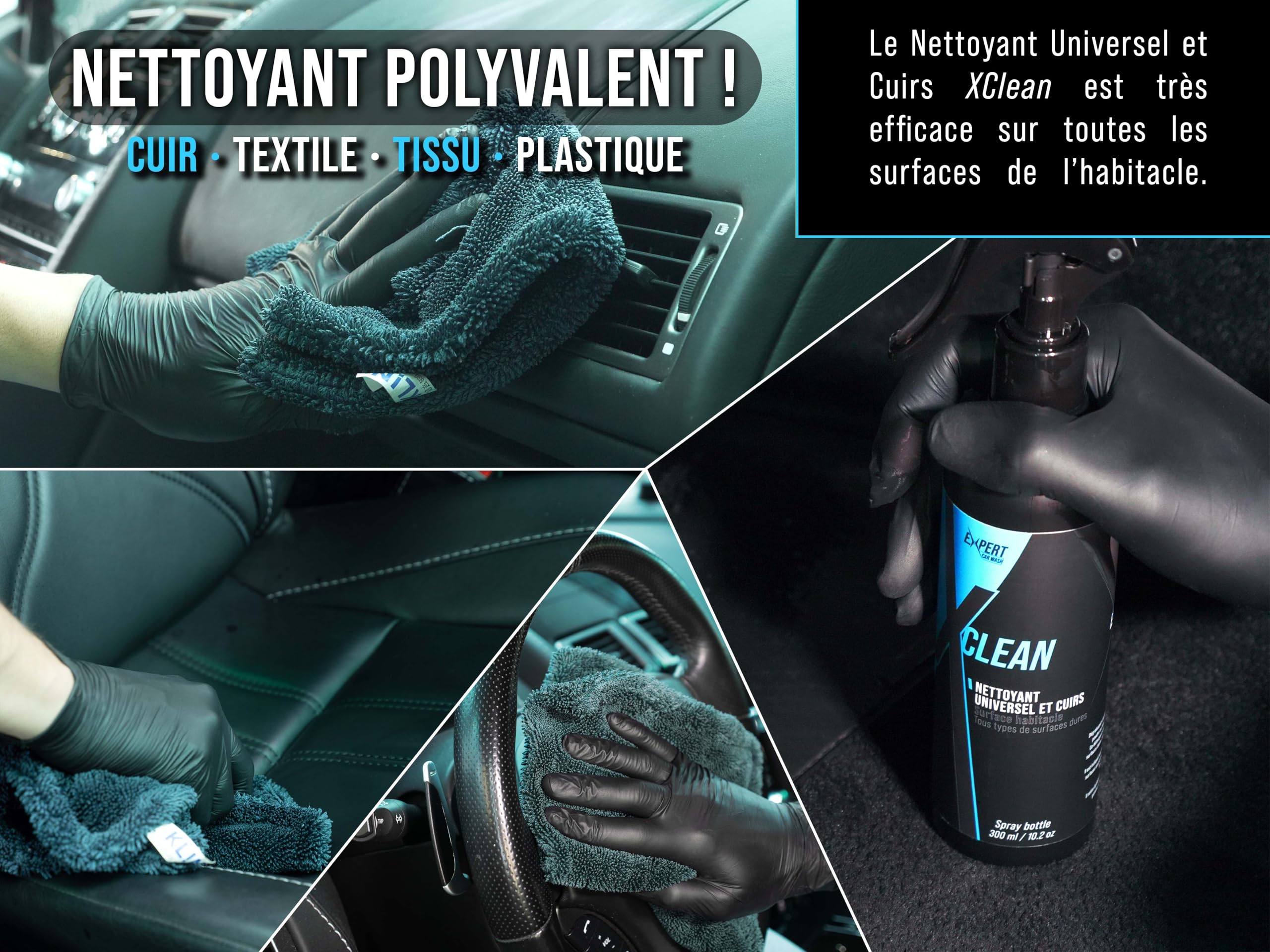 X Clean Nettoyant cuir 300 ml - carton de 12