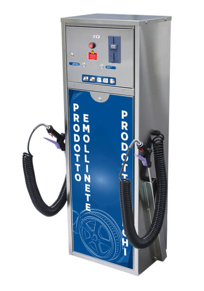 Borne produit jante PCN-DP pour station de lavage auto professionnelle