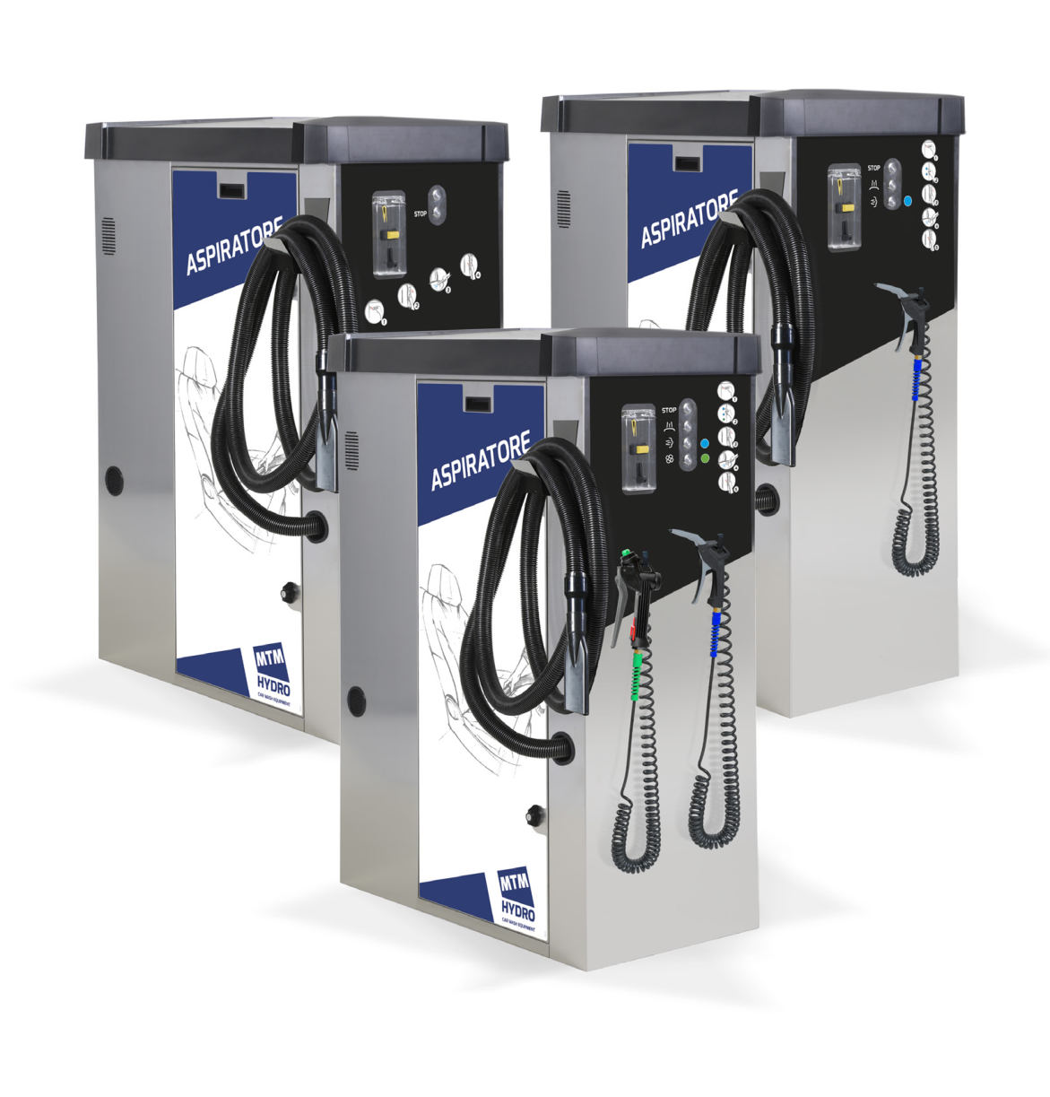 Aspirateur Self-Service Double Compact AC2 MTM Hydro