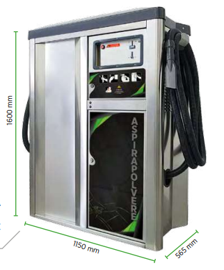 ASPIRATEUR DOUBLE AUTONETTOYANT INOX 2.2KW