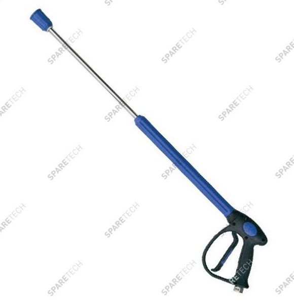 Ensemble lance inclinée pour lavage auto 900mm - Pistolet à fuite et raccord tournant