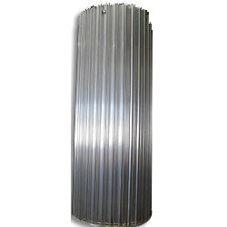 Noyau aluminium 10' x 35' pour brosse canal C - Qualité Hanna | Station Lavage Auto